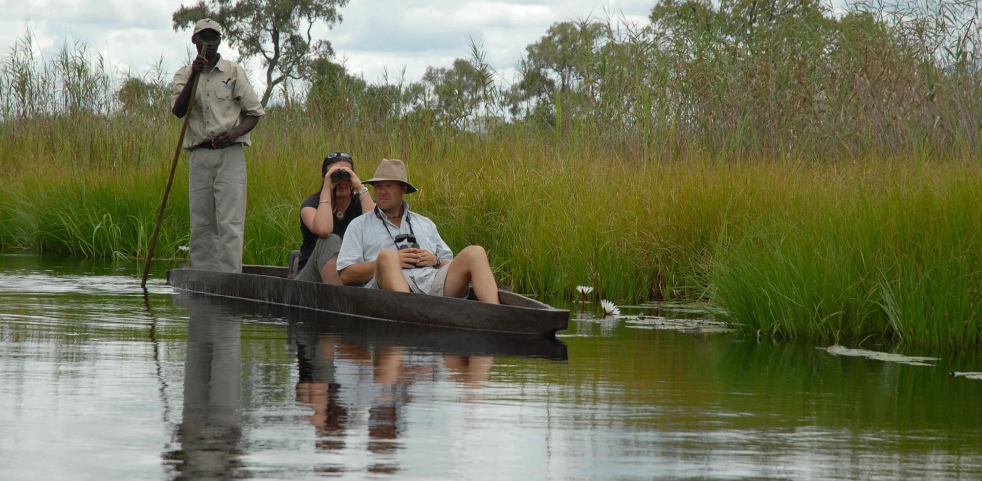 Explore Okavango Delta by mokoro