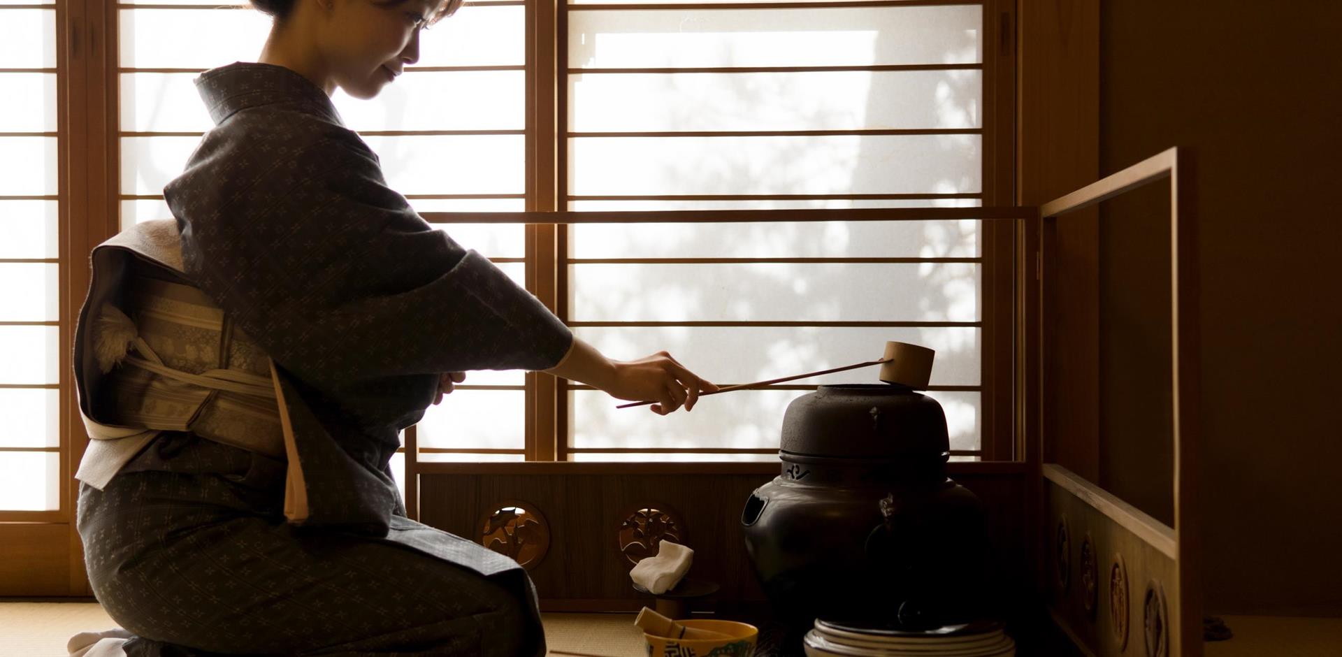 Enjoy a private tea ceremony