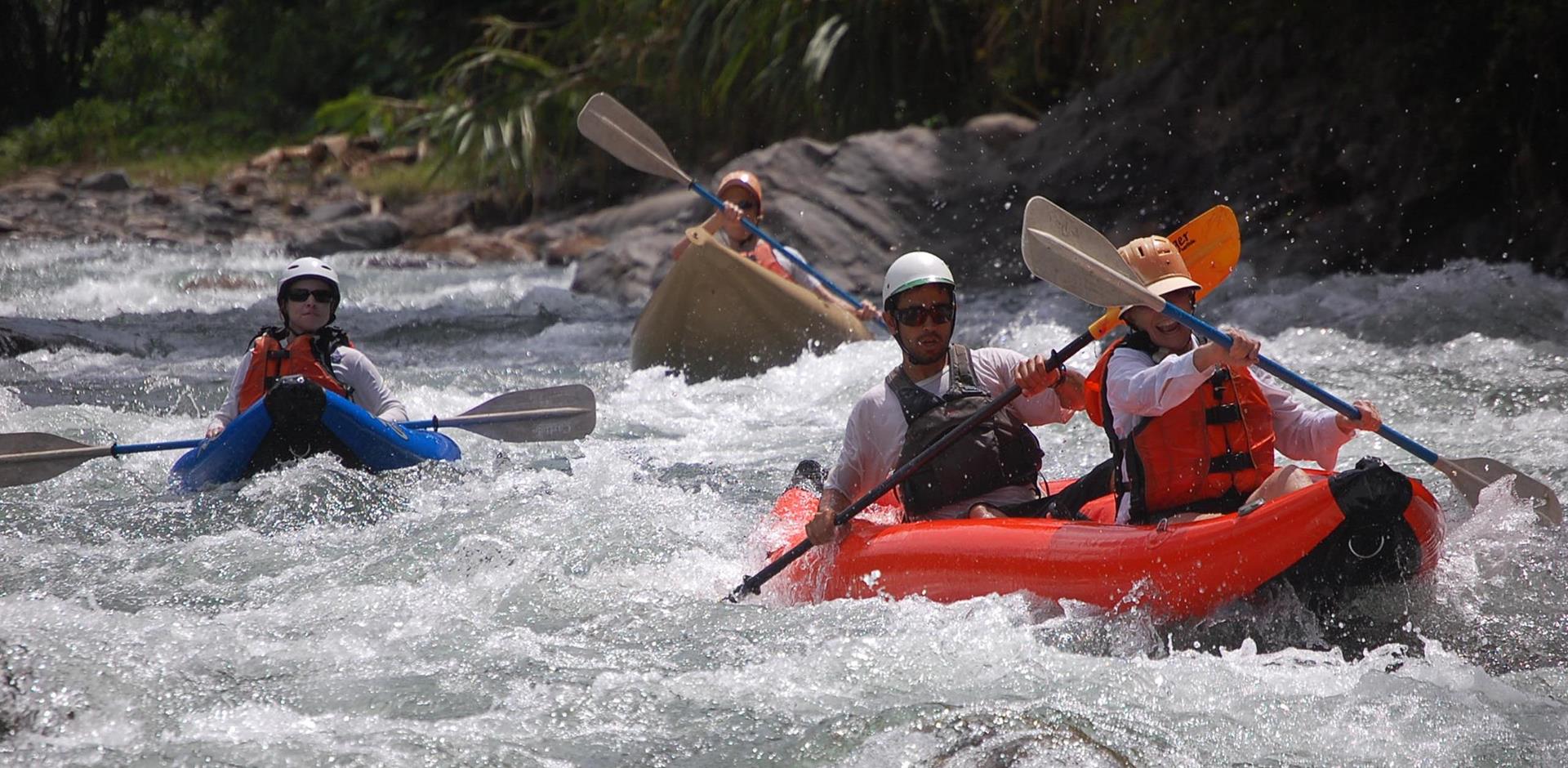 A&K Costa Rica experience: Whitewater rafting class