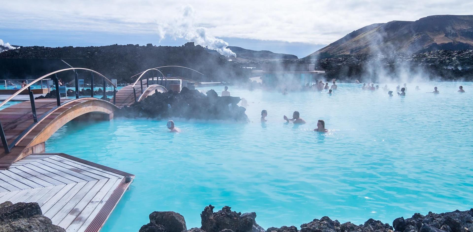 Icelands hot springs