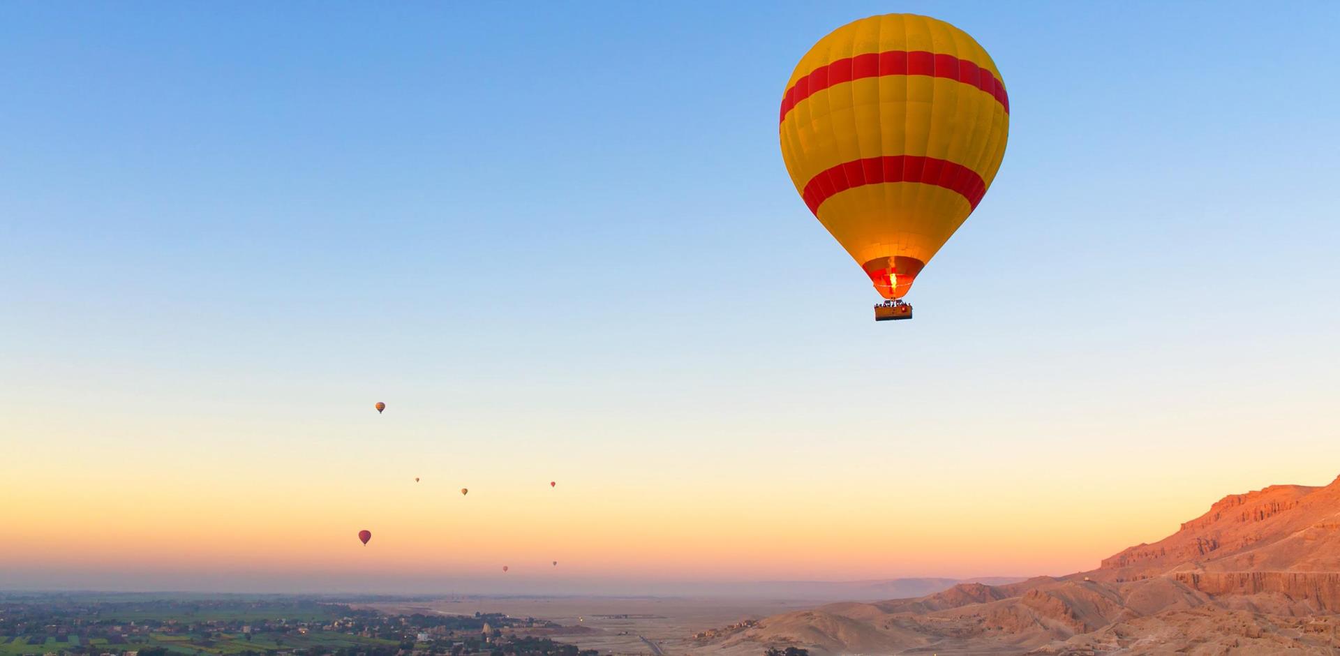 Basistheorie kooi Ambassadeur Balloon flight over Luxor's temples | Abercrombie & Kent