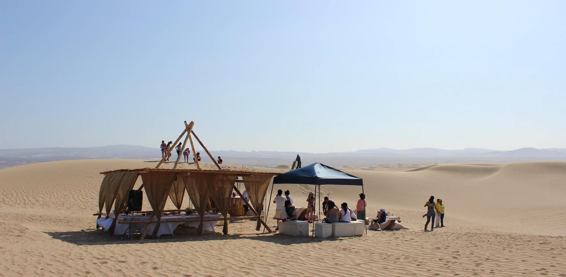 Explore Peru's desert sand dunes