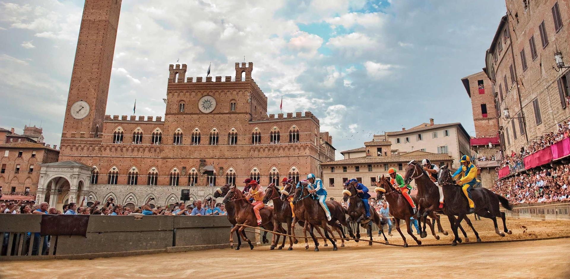 Palio horse race, Italy