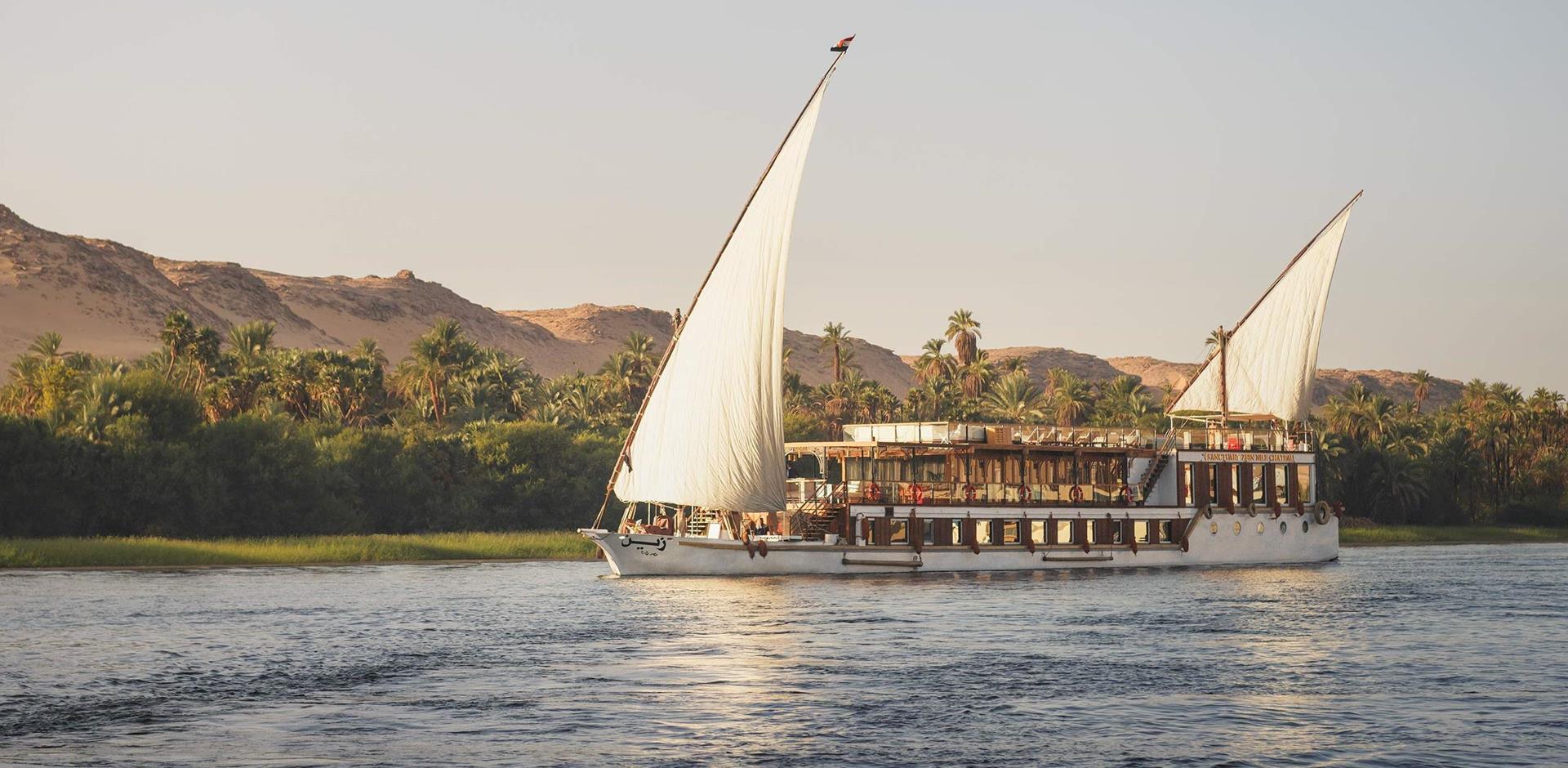 Sanctuary Zein Nile Chateau, Nile cruise boat, Egypt