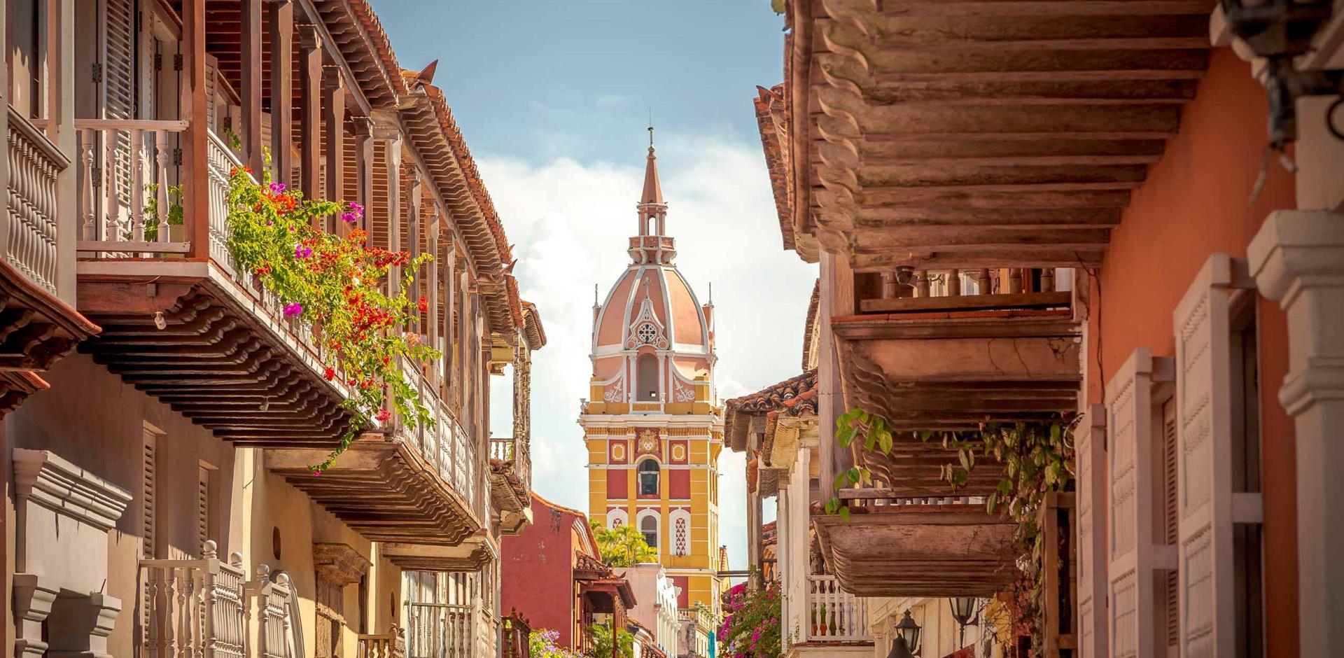 Cartagena de Indias, the walled city, Colombia