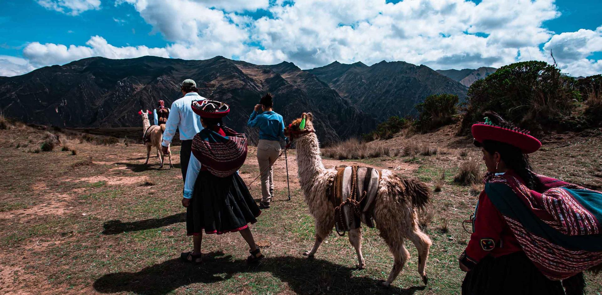 Trekking in the Sacred Valley, Peru, South America